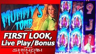 Mummy's Tomb Slot - First Look, Live Play and Picking Bonus of New Slot by Everi