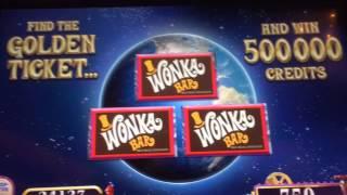 Willy Wonka Slot Machine Bonus Augustus Gloop Pick