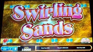 Swirling Sands Slot - NICE SESSION - Live Play Bonus!