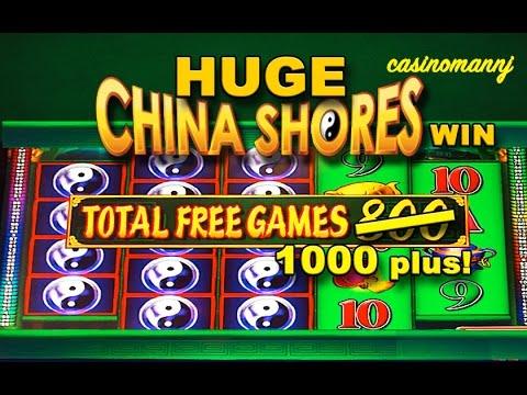 **HUGE WIN** CHINA SHORES 4x5x5x5x4 Slot - *SLOT STORIES* - Slot Machine Bonus
