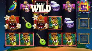FREAKI TIKI 3 Video Slot Game with a FREAKI TIKI 3 FREE SPIN BONUS