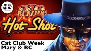 Cat Club Week • Mighty Cash Zorro • Hot Shot Blazing Sevens •❼ The Slot Cats •