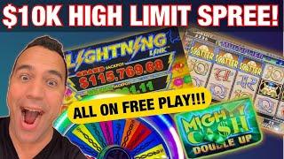 ★ Slots ★ $10,000 in FREE PLAY ON HIGH LIMIT SLOTS at Cosmopolitan Las Vegas!! ★ Slots ★ ★ Slots ★