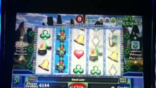 Four Leaf Fortunes Slot Machine Bonus - 20x Spin 1