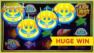 HUGE WIN! Cash Burst Orb of Atlantis Slot - AWESOME!