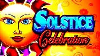 Konami - Solstice Celebration : Jackpot Line Hit on a $3.60 bet