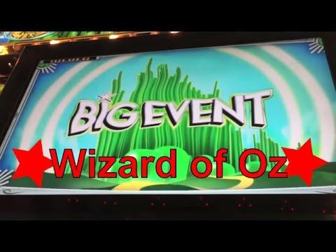 Wizard of Oz Slot Machine Big Event Bonus