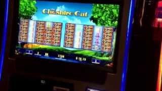 Cheshire Cat Slot Machine Bonus Big Hit 150X MGM Casino Las Vegas