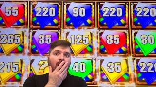⋆ Slots ⋆ NEVER BEFORE SEEN On YOUTUBE! ⋆ Slots ⋆ FILLING THE SCREEN On High Limit Wheel Of Fortune Mystery Link