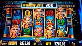 Fortunes of Atlantis Slot Machine *SUPER FEATURE* Bonus and BIG WINS!
