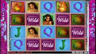 IGT White Orchid Video Slot Free Spins Bonus