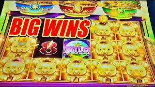 Big Wins on Carnival Cow and Handpay on Super Reel Em In Slot