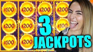 ⋆ Slots ⋆ BOOM!!! MAKING MAGIC⋆ Slots ⋆ HAPPEN  3 JACKPOTS on DRAGON LINK!!