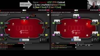Cash Game Poker Episode 2 - Ignition 25NL - 2-Tables w Commentary
