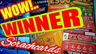 •Wow!•..One to Watch!•...EXCLUSIVE Scratchcard...• 21 Green...•FAST 500•GOLD 250.000•5x CASH•
