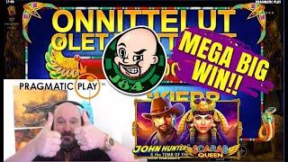 Mega Big Win From John Hunter & the Tomb of the Scarab Queen!!