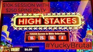 $250 SPIN SESSION ON LIGHTNING CASH HIGH STAKES  •️LINK RED ROCK CASINO SLOT MACHINE