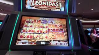 Leonidas Slot Machine Double or Nothin' 120c bet