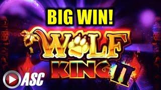 *BIG WIN!!* WOLF KING II | AINSWORTH Slot Machine Bonus