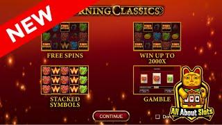 ★ Slots ★ Burning Classics Slot - Booming Games Slots