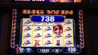 WMS' Country Girl Slot Machine - Line Hit
