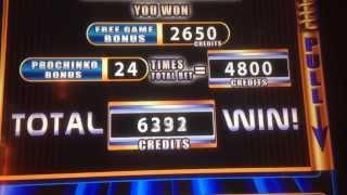 Bally Quick Hit Prochinko Slot Machine Bonus Win