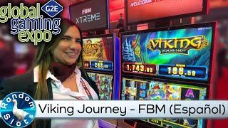 Spin & Win Viking Journey Slot Machine by FBM at #G2E2022