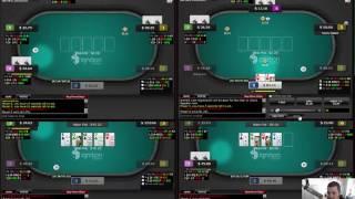 VLOG and Poker 50NL 4 Tables Ignition/Bovada
