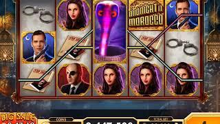 MIDNIGHT TO MOROCCO Video Slot Casino Game with a FREE SPIN BONUS