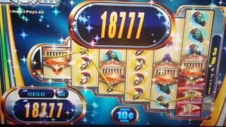 JACKPOT! $2,000 HAND PAY on ZEUS III High Limit WMS Slot Machine $40 MAX BET!!