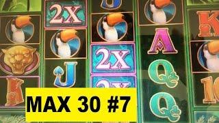 •MAX 30 ( #7 ) Series ! •Prowling Panther Slot machine •$5.00 MAX BET