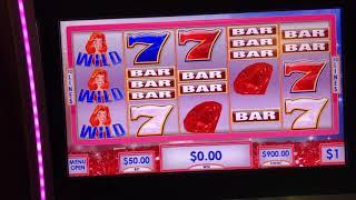 Ruby's Red Spin Polar High Roller Handpay Haywire assortment. Choctaw Gambling Casino, Durant, OK.