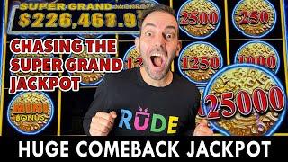 ⋆ Slots ⋆ HUGE Comeback ⋆ Slots ⋆ Chasing The Super Grand Jackpot!