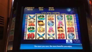 Buccaneer - Bonus $5 Bet. My last bonus of the night.