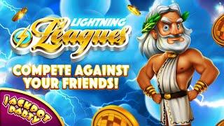 Compete Against Other Jackpot Party Players in Lightning Leagues!