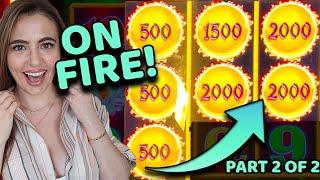 LADY LUCK FOUND the HOTTEST MACHINE in the CASINO & WON 2 JACKPOT HANDPAYS