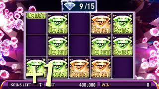 MARILYN MONROE: DIAMOND SPARKLE Video Slot Casino Game with a DIAMOND SPARKLE FREE SPIN BONUS