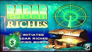 Radar Riches classic slot machine, bonus