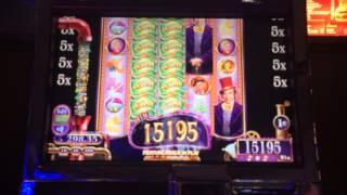 Willy Wonka Slot Machine Bonus - Wild Reels - BIG WIN!!!
