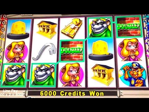 LOTS-O-BONUSES!!  BIG MONEY CHEESECAPER Slot Machine (Max Bet!)