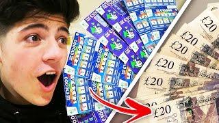 $3,000,000 JACKPOT!? WE ACTUALLY WON - 50 Scratch Cards Lottery Challenge