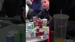 The MOST ANNOYING Poker Player in HISTORY ⋆ Slots ⋆ #shorts #poker