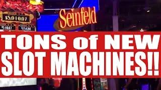 **TONS of NEW SLOT MACHINES** from G2E! •...Coming soon to a Casino near you!• Sands in Las Vegas!