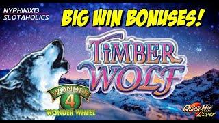 Timberwolf Slot Bonuses BIG WINS!!
