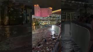 8/11/22 Flooding Behind Linq Hotel Casino in Las Vegas