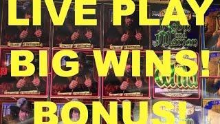 LIVE PLAY on Robin Hood Slot Machine with Bonus and Big Wins!!!