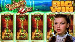 • WIZARD of OZ • BIG WIN!!! on YELLOW BRICK ROAD SLOT with EZ LIFE Slot Jackpots