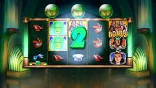 THE WIZARD OF OZ VISIT OZ THE GREAT AND POWERFUL Video Slot Casino Game with a MEGA WIN BONUS