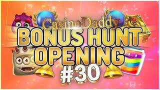 €16500 Bonus Hunt - Casino Bonus opening from Casinodaddy LIVE Stream #30
