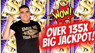BIG HANDPAY JACKPOT On Dollar Strike Slot | Live Jackpot WINNER